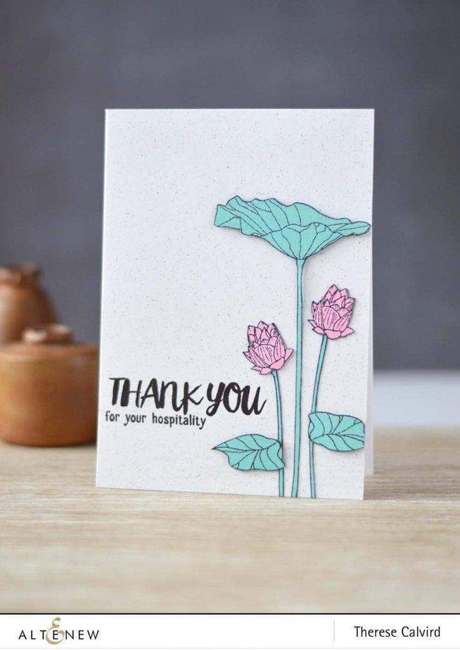 Altenew Stamp & Die Bundle Lotus Stamp & Die Bundle