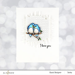 Altenew Stamp & Die Bundle Love Birds Stamp & Die Bundle