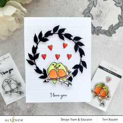 Altenew Stamp & Die Bundle Love Birds Stamp & Die Bundle