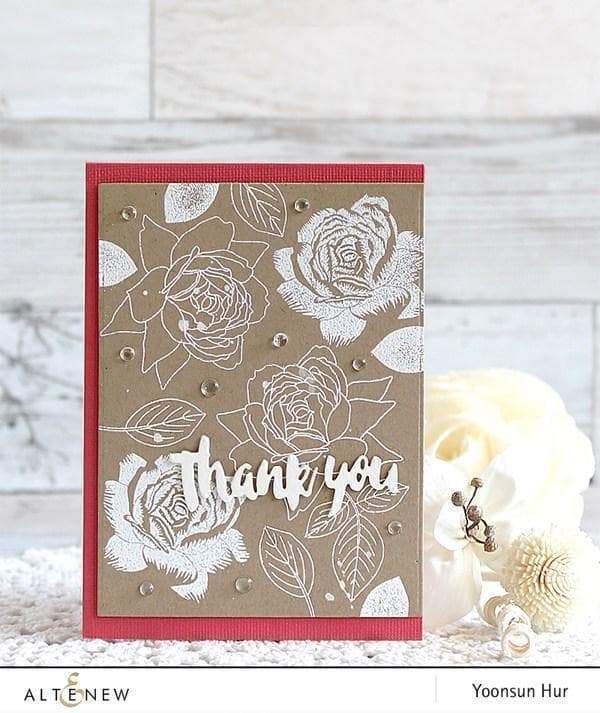Altenew Stamp & Die Bundle Majestic Bloom Stamp & Die Bundle