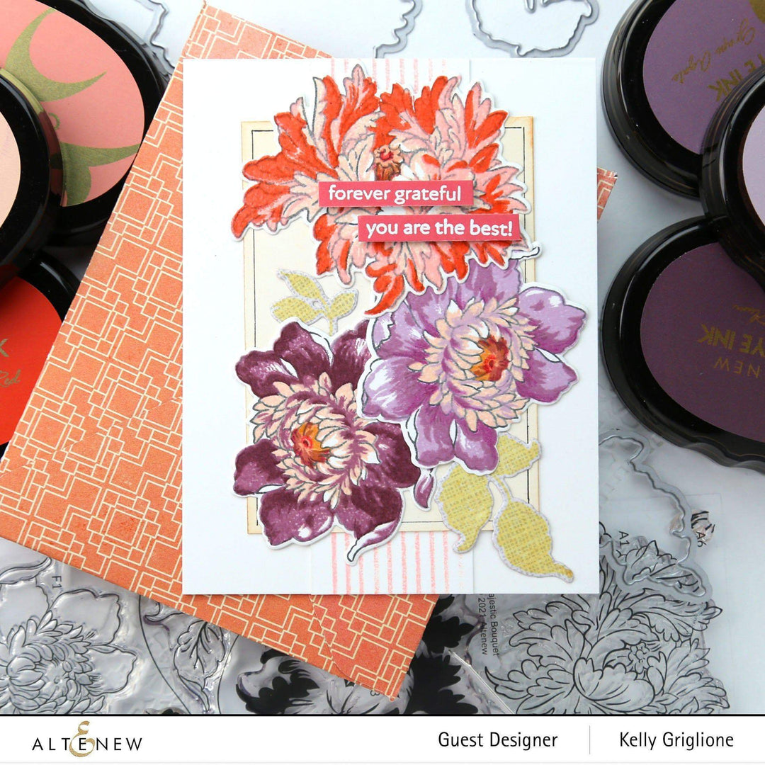 Altenew Stamp & Die Bundle Majestic Bouquet Stamp & Die Bundle
