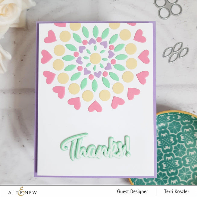 Altenew Stamp & Die Bundle Mandala Maker & Confetti Stamp & Die Bundle
