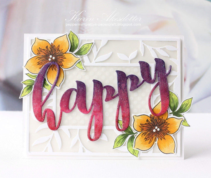 Altenew Stamp & Die Bundle Mega Greetings 2 Stamp & Die Bundle