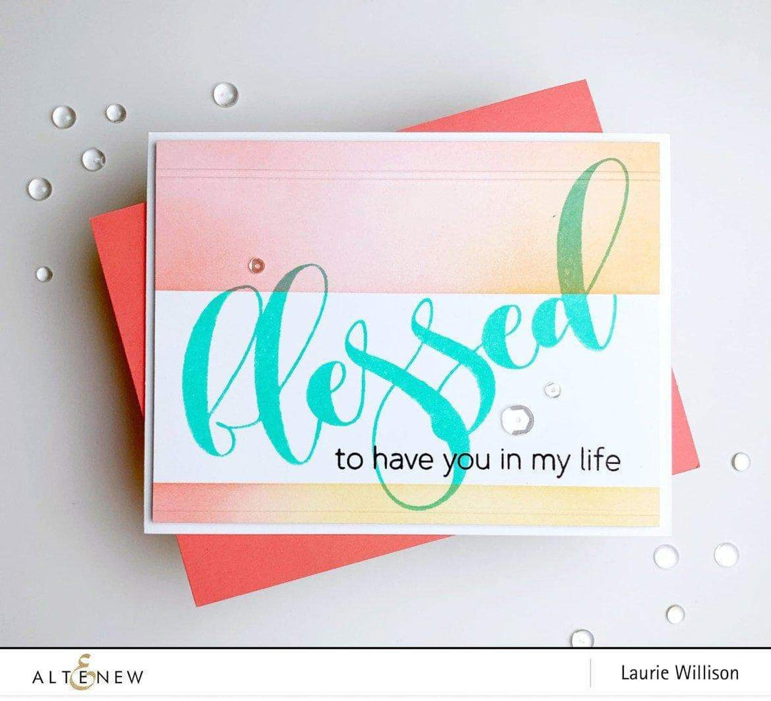 Altenew Stamp & Die Bundle Mega Greetings 4 Stamp & Die Bundle
