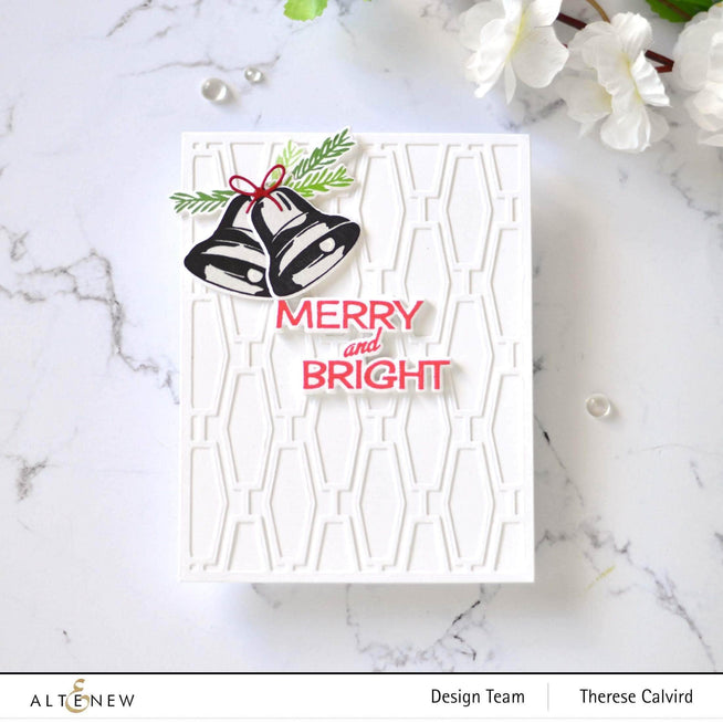 Altenew Stamp & Die Bundle Mid-Century Festivities Stamp & Die Bundle