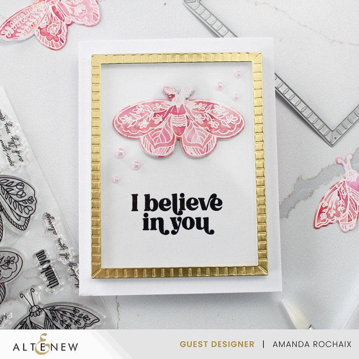 Altenew Stamp & Die Bundle Midnight Moths