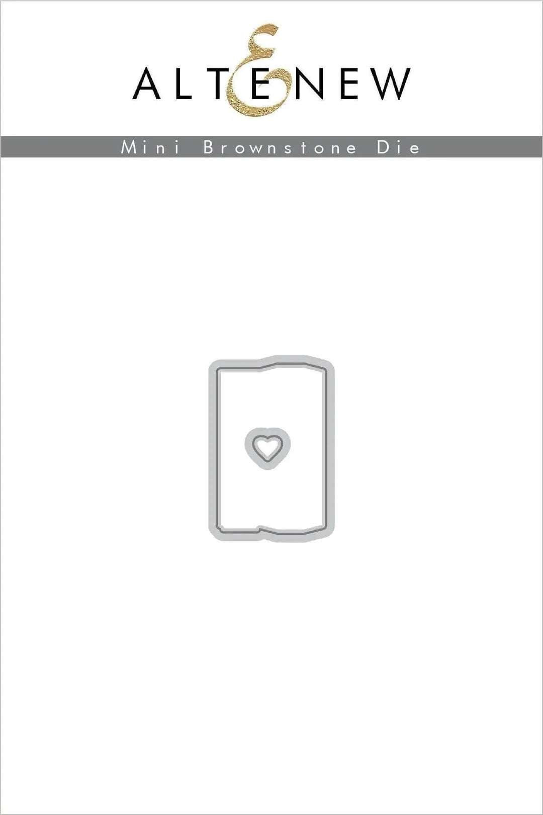 Altenew Stamp & Die Bundle Mini Brownstone