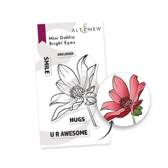 Altenew Stamp & Die Bundle Mini Dahlia Bright Eyes