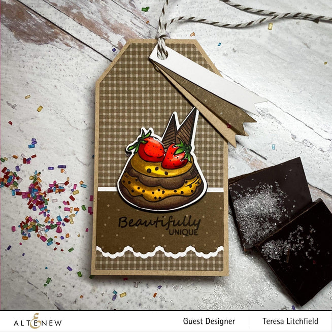 Altenew Stamp & Die Bundle Mini Flan Cake Stamp & Die Bundle