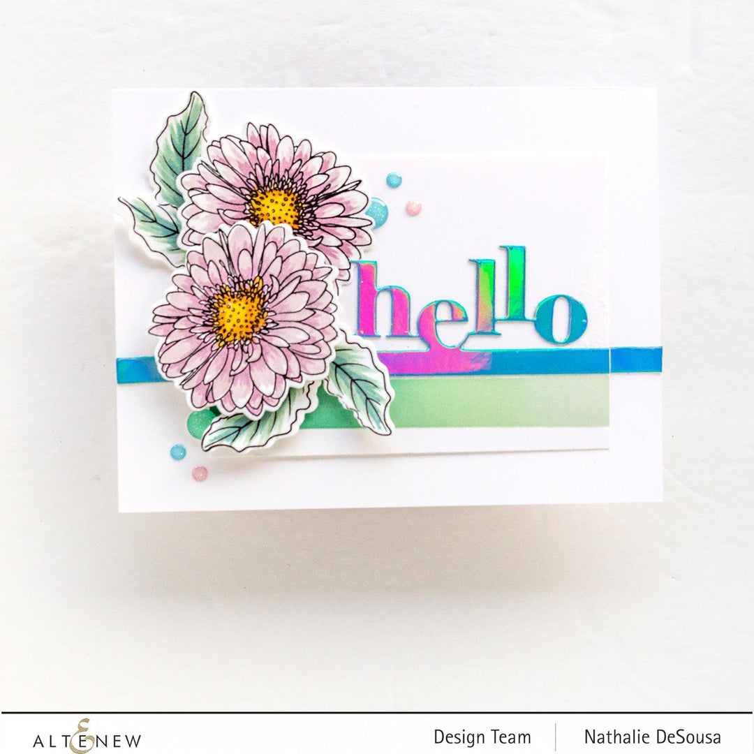 Altenew Stamp & Die Bundle Mini Gerbera Stamp & Die Bundle