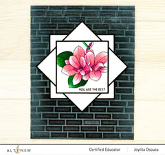 Altenew Stamp & Die Bundle Mini Magnolia Stamp & Die Bundle
