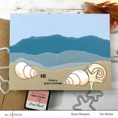 Altenew Stamp & Die Bundle Mini Seashells Stamp & Die Bundle