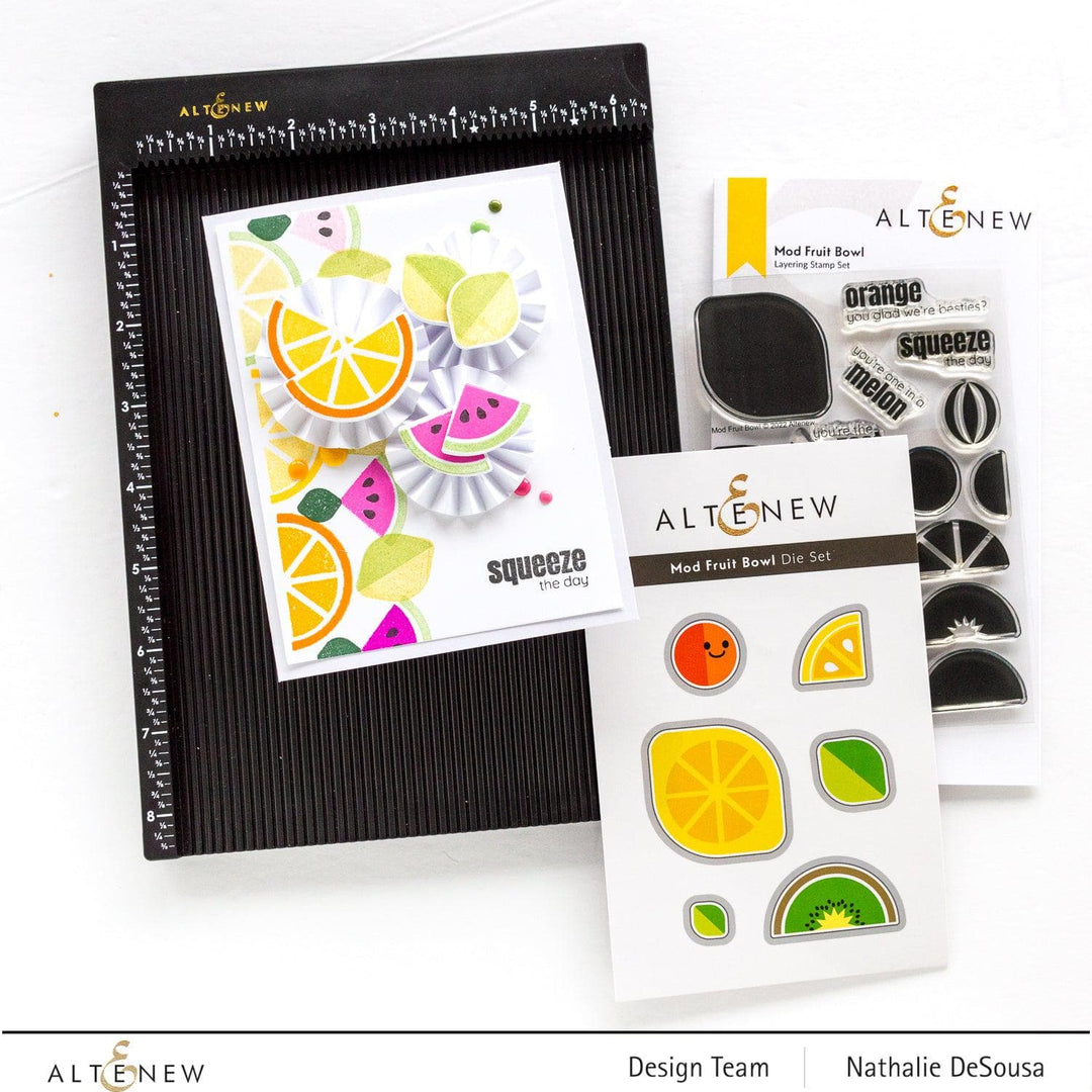 Altenew Stamp & Die Bundle Mod Fruit Bowl Stamp & Die Bundle