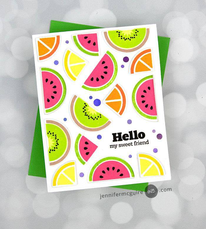 Altenew Stamp & Die Bundle Mod Fruit Bowl Stamp & Die Bundle