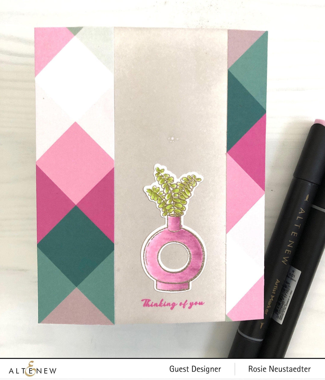 Altenew Stamp & Die Bundle Modern Eucalyptus Stamp & Die Bundle