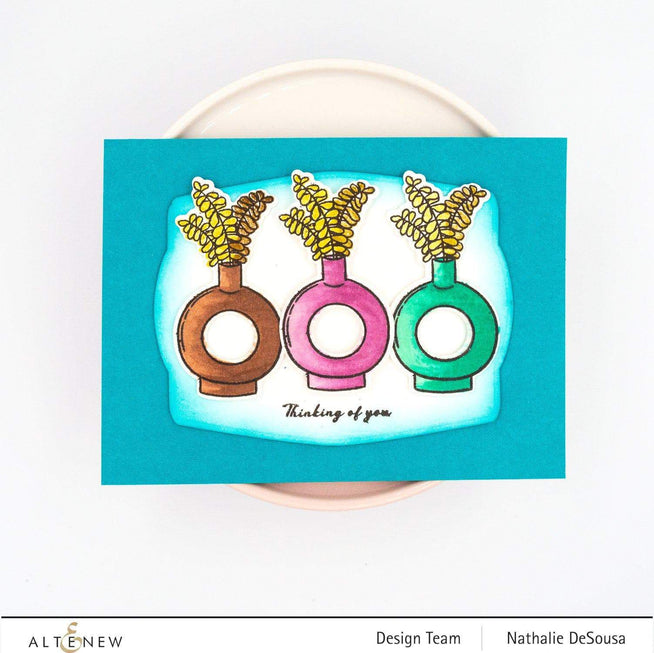 Altenew Stamp & Die Bundle Modern Eucalyptus Stamp & Die Bundle