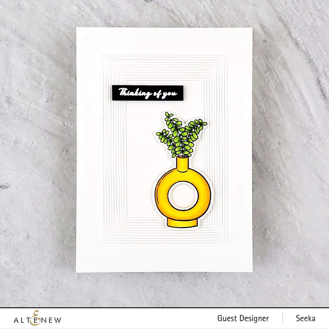 Altenew Stamp & Die Bundle Modern Eucalyptus Stamp & Die Bundle