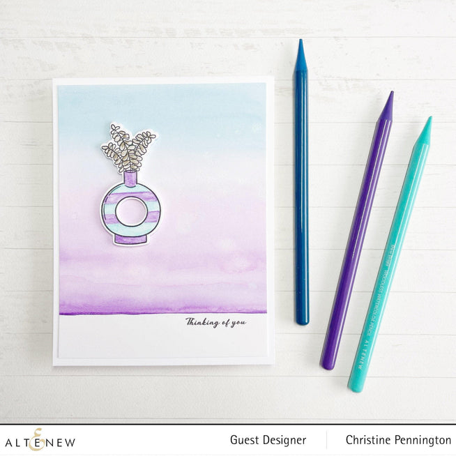 Altenew Stamp & Die Bundle Modern Eucalyptus Stamp & Die Bundle