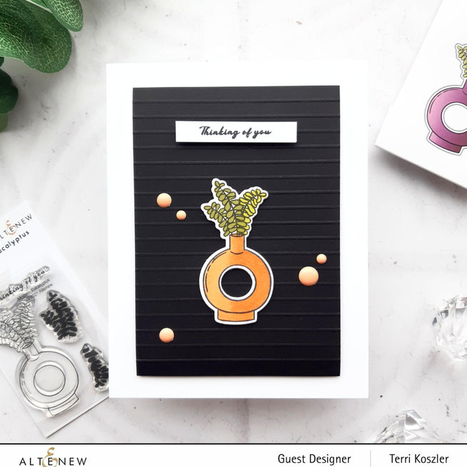 Altenew Stamp & Die Bundle Modern Eucalyptus Stamp & Die Bundle