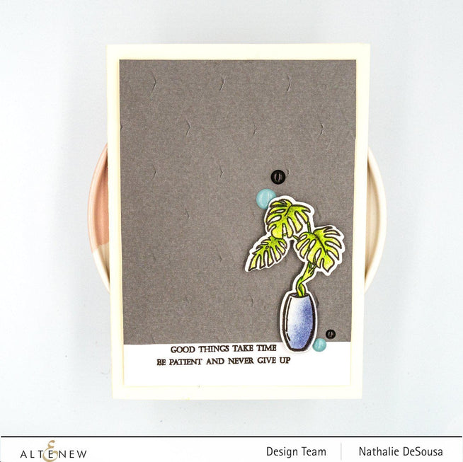 Altenew Stamp & Die Bundle Monstera in Vase Stamp & Die Bundle
