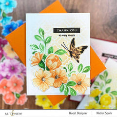 Altenew Stamp & Die Bundle Morning Flowers Stamp & Die Bundle