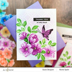 Altenew Stamp & Die Bundle Morning Flowers Stamp & Die Bundle