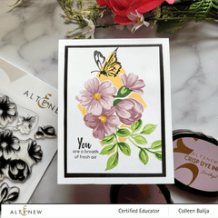 Altenew Stamp & Die Bundle Morning Flowers Stamp & Die Bundle