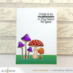 Altenew Stamp & Die Bundle Mushroom Greetings