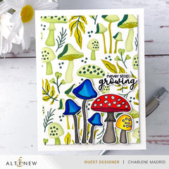 Altenew Stamp & Die Bundle Mushroom Greetings