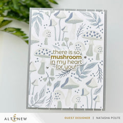Altenew Stamp & Die Bundle Mushroom Greetings