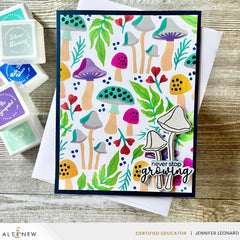 Altenew Stamp & Die Bundle Mushroom Greetings