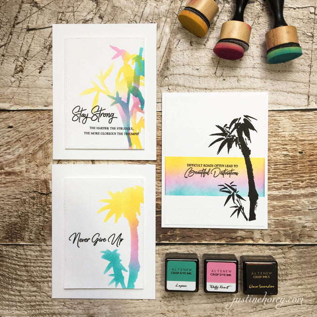 Altenew Stamp & Die Bundle Never Give Up Stamp & Die Bundle