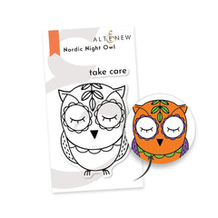 Altenew Stamp & Die Bundle Nordic Night Owl