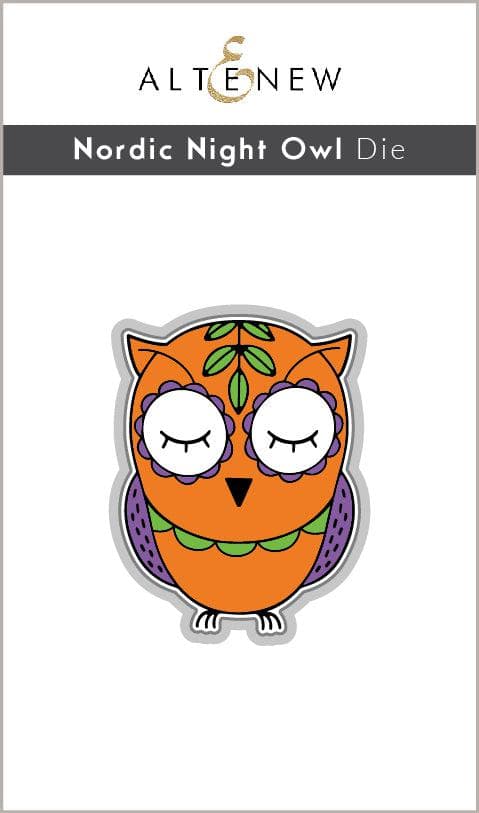 Altenew Stamp & Die Bundle Nordic Night Owl