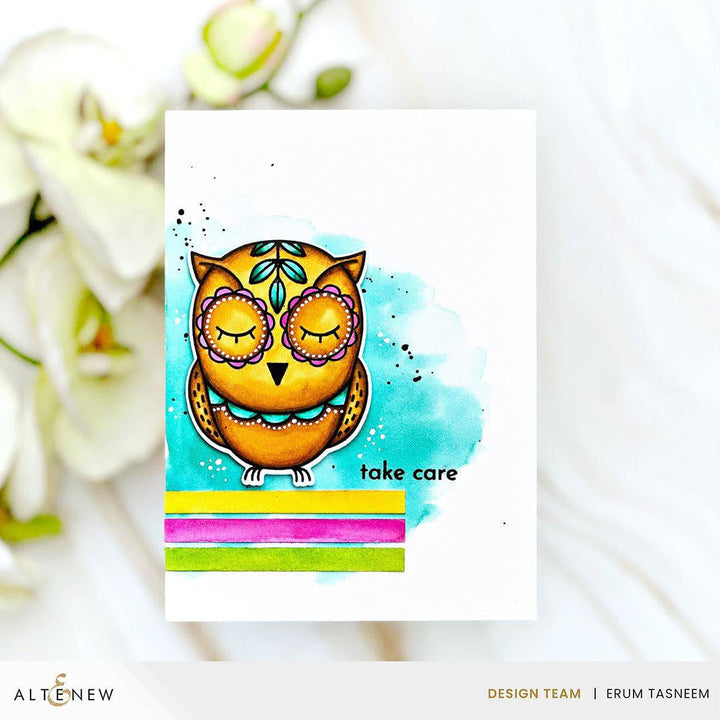 Altenew Stamp & Die Bundle Nordic Night Owl
