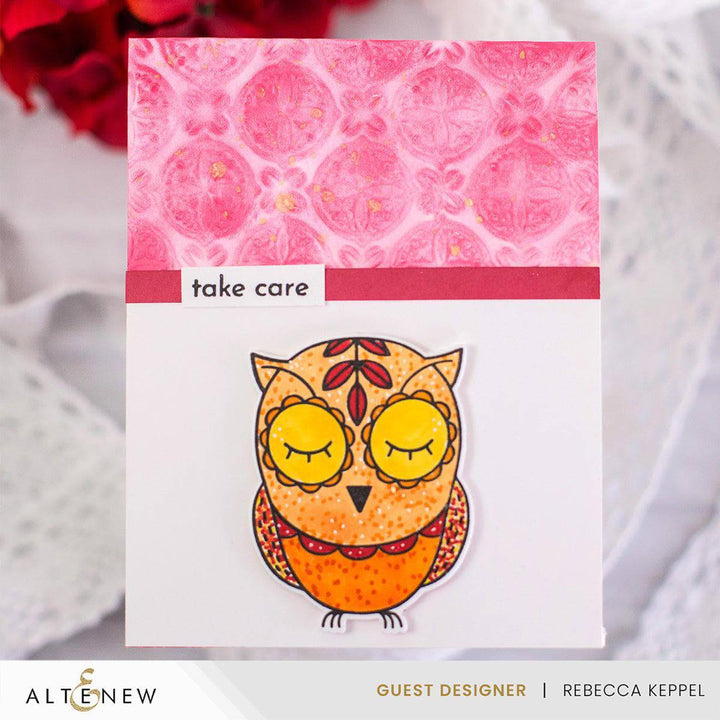 Altenew Stamp & Die Bundle Nordic Night Owl