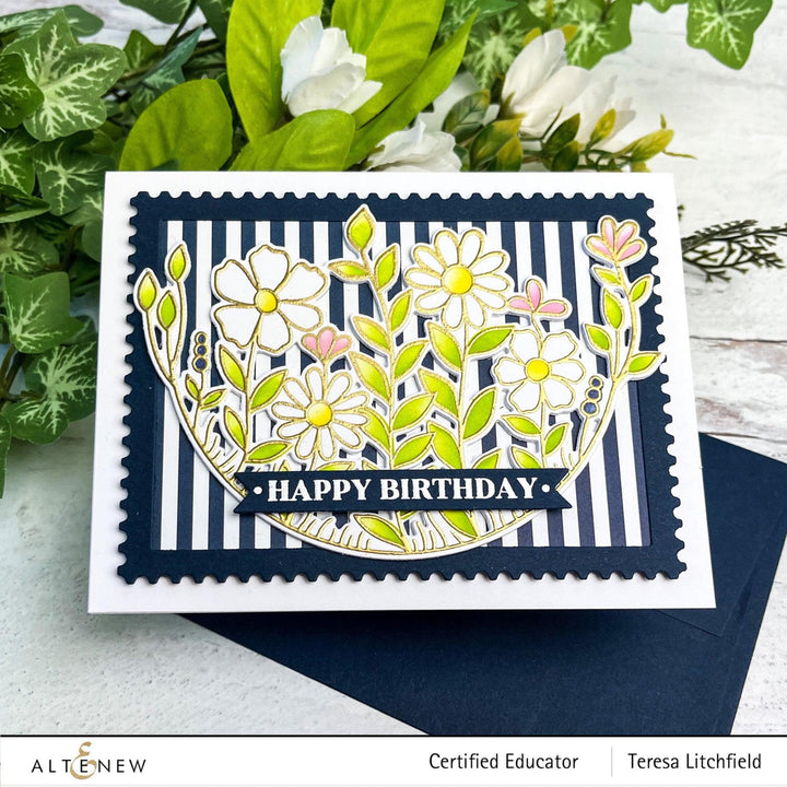 Altenew Stamp & Die Bundle One-Go Birthday Stamp & Die Bundle