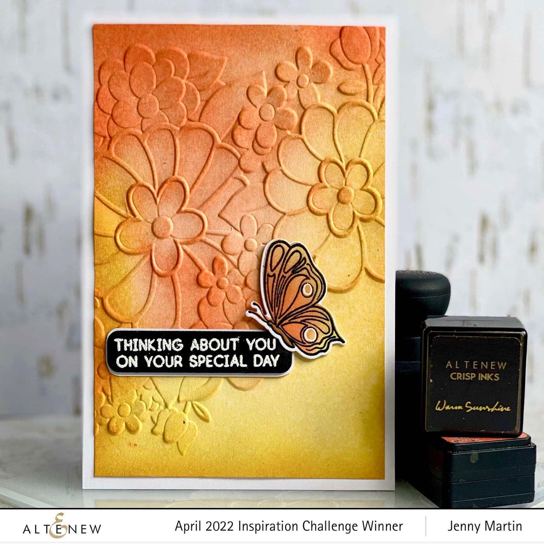 Altenew Stamp & Die Bundle One-Go Birthday Stamp & Die Bundle