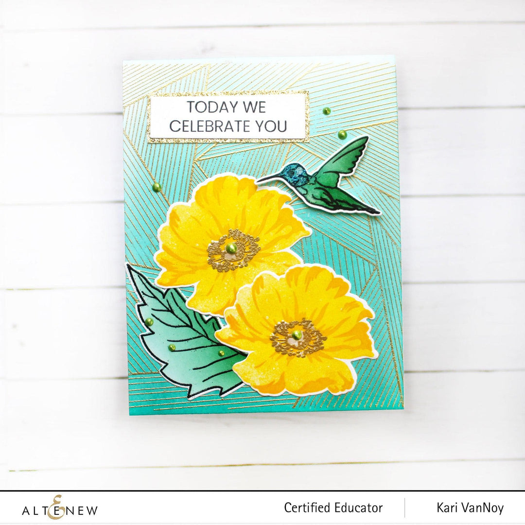Altenew Stamp & Die Bundle One-Go Birthday Stamp & Die Bundle