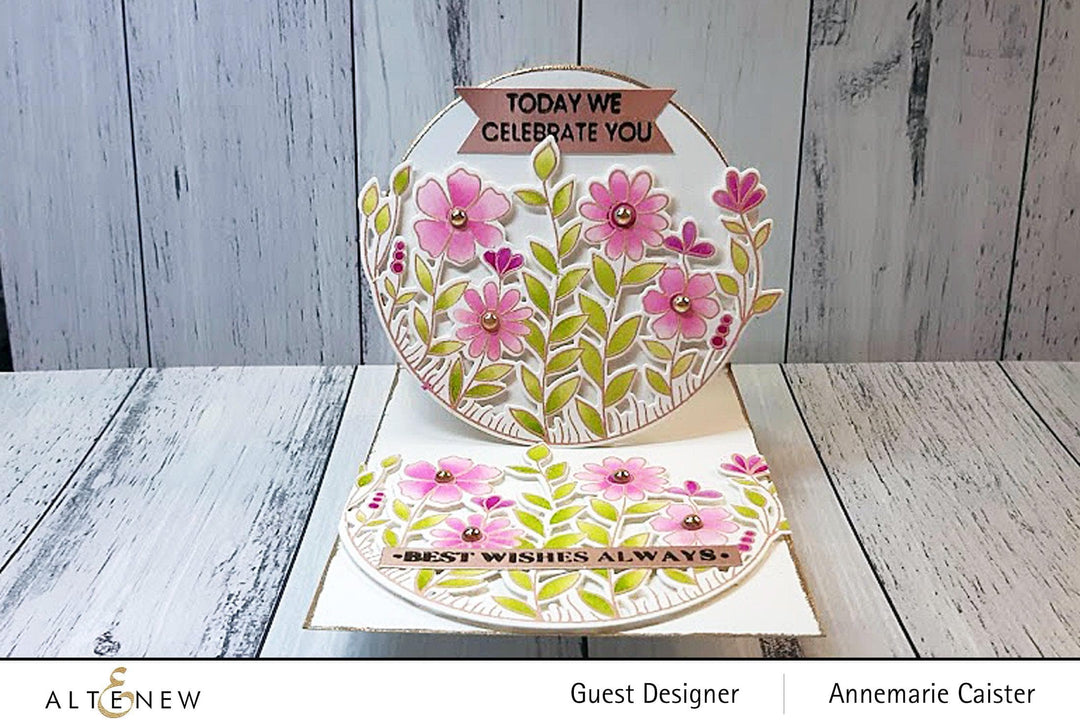 Altenew Stamp & Die Bundle One-Go Birthday Stamp & Die Bundle