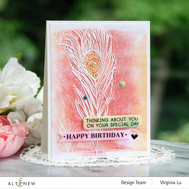 Altenew Stamp & Die Bundle One-Go Birthday Stamp & Die Bundle