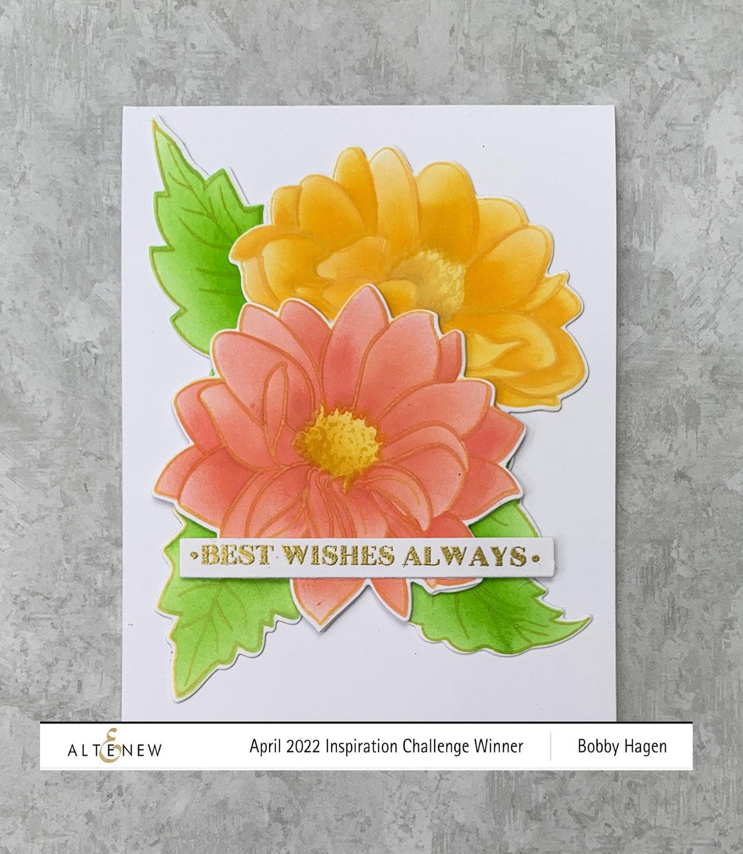 Altenew Stamp & Die Bundle One-Go Birthday Stamp & Die Bundle
