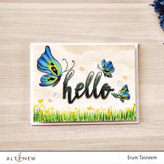 Altenew Stamp & Die Bundle Painted Butterflies Stamp & Die Bundle