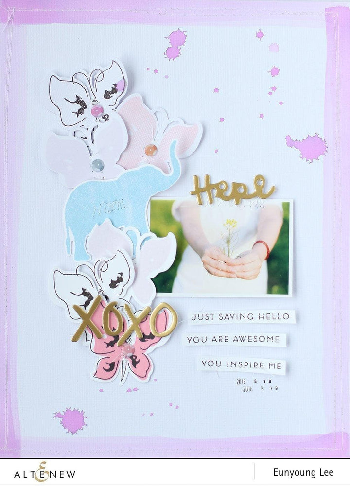 Altenew Stamp & Die Bundle Painted Butterflies Stamp & Die Bundle