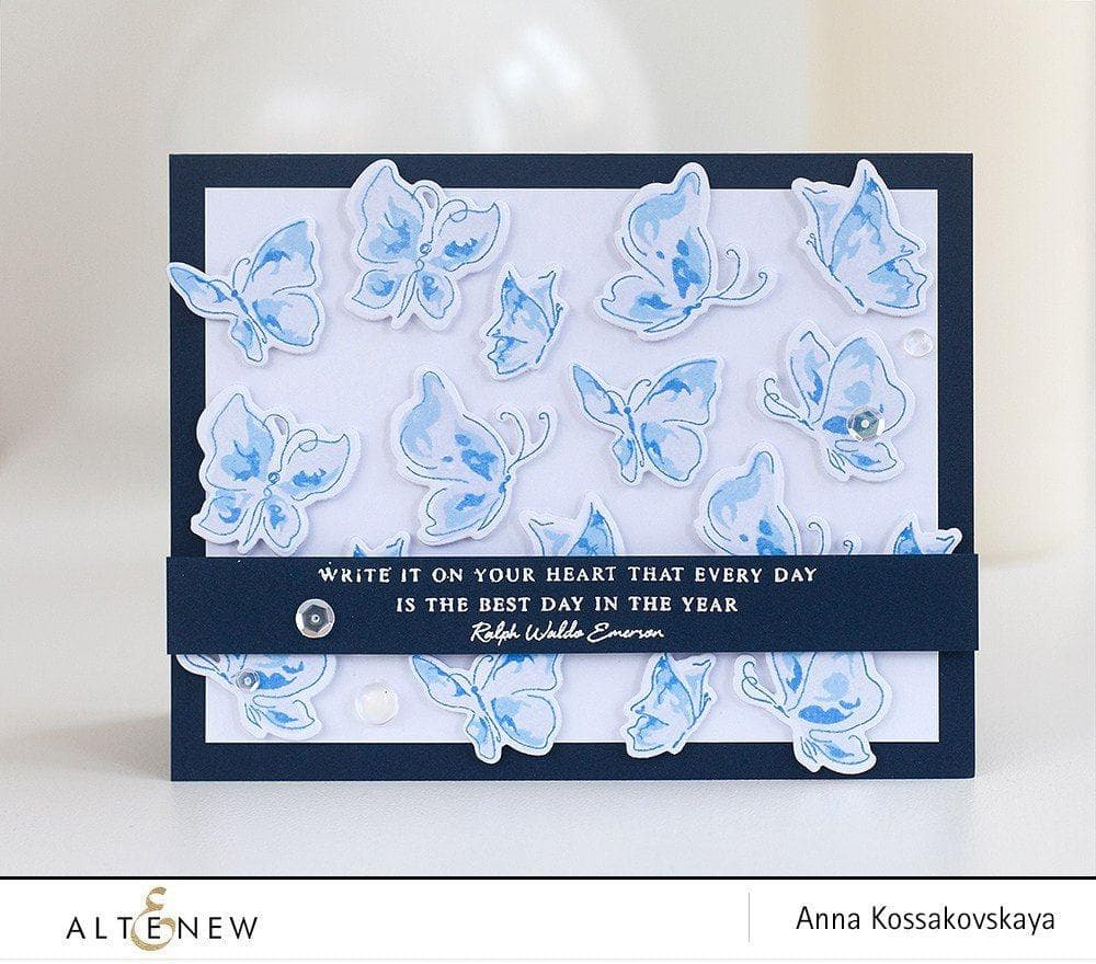 Altenew Stamp & Die Bundle Painted Butterflies Stamp & Die Bundle