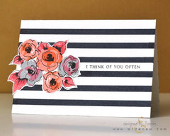 Altenew Stamp & Die Bundle Painted Flowers Stamp & Die Bundle
