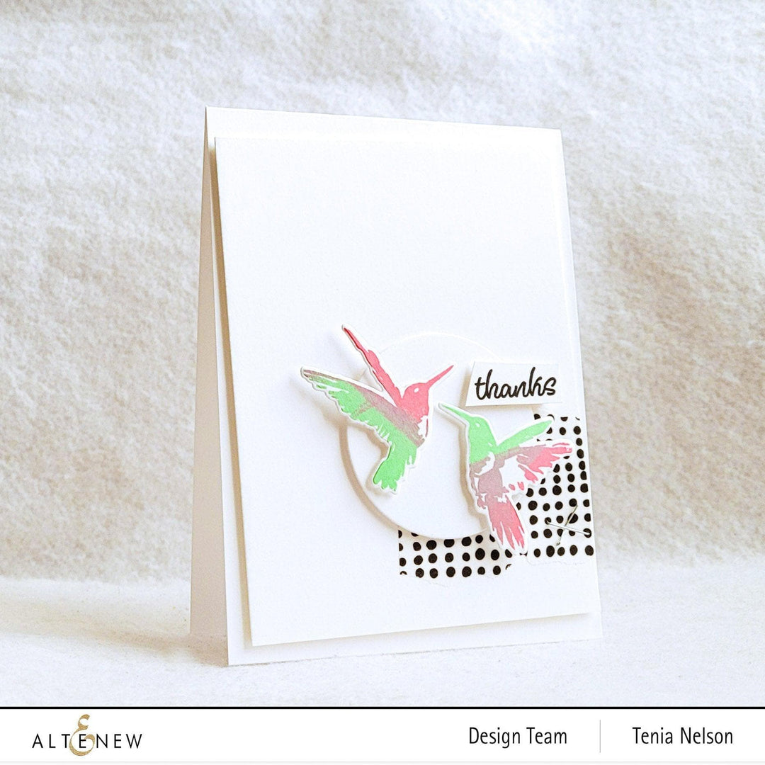 Altenew Stamp & Die Bundle Painted Hummingbirds Stamp & Die Bundle