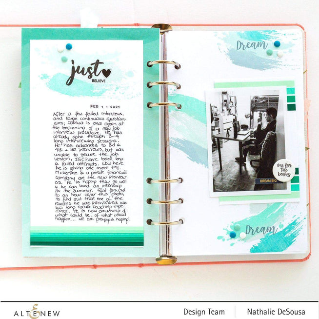 Altenew Stamp & Die Bundle Painted Rainbow Stamp & Die Bundle