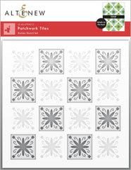 Altenew Stamp & Die Bundle Patchwork Tiles