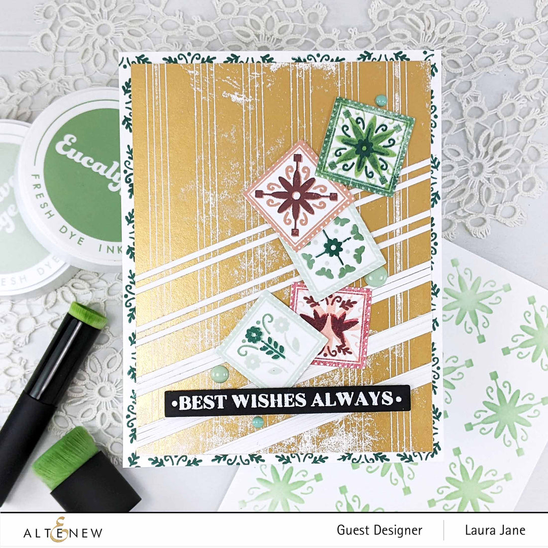 Altenew Stamp & Die Bundle Patchwork Tiles